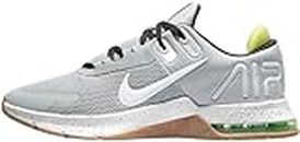 Nike Air Max Alpha Trainer 4 Men's Sneakers, Lt Smoke Grey White Dk Smoke Grey Limelight Gum Lt Brown, 10 US