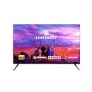 LIMEBERRY 43 Inch Frameless Full HD Smart Android LED TV Android 11, with Remote,Dolby Soundbar Speakers inbuilt, Black (LB431CN5)