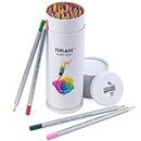 FUNLAVIE Colored Pencils 48 Coloring Pencils Premium Professional Art Drawing Pencil for Adults Coloring Book