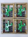 Stikbot 4 Pack Green Poseable Stop Motion Action Figures Animate and Create 