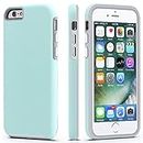 CellEver Compatible with iPhone 6 / 6s Case, Dual Guard Protective Shock-Absorbing Scratch-Resistant Rugged Drop Protection Cover Designed for iPhone 6 / 6S (Mint)