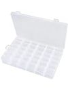 Beoccudo 3600 Tackle Box Fishing Tackle Storage Boxes & Trays with Removable Dividers Transparent Organizer Containers