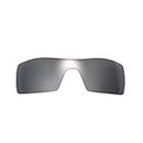 Polarized Replacement Lenses for Oakley Oil Rig Sunglasses (Titanium) NicelyFit