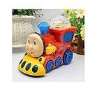 YBN Bump and go Musical Engine Toy Train with 4D and Sound, Multi Color
