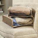 Household Essentials Storage & Organization Sweater Bag Fabric in Brown | 4 H x 16 W x 13.25 D in | Wayfair 66612