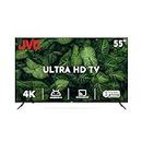 JVC 55 inch Smart TV, 4K UHD (Ultra High Definition) Edgeless Display, Smart Remote Control with Google Voice Assistant, Built-in Chromecast, Android 11 LED TV (AV-H557135A11)