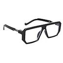 Voyage UV Protected Clear Square Eyeglasses for Men & Women (8725MG4196)