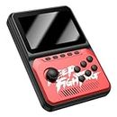 kzxbty Retro Handheld Game Console 3.5-Inch Screen 6 Large Simulator Joystick Arcade of Fighters Nostalgia Supports MP3/MP4 Easy to Use -A