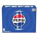Pepsi cola Cans, 355 millilitre (Pack of 12) - Packaging May Vary