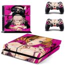 Sexy Anime Girl PS4 Skin Sticker Decal Wrap for Playstation 4 Console Controller
