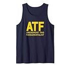 Enmienda Dos Fundamentalista - ATF - Derechos de Armas - Pro 2A Camiseta sin Mangas