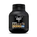 BOLT 100% Whey Protein Powder | With Superfood PHYCOCYANIN | 5LB, 2.268 kg (69 Serving) | Piedmont Chocolate