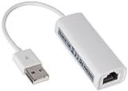 Grace Digital ACC-ETHRNT8512 USB to Ethernet RJ45 Adapter Audio Cable