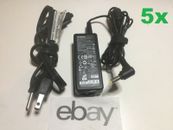  Lot of 5 Genuine Lenovo 40W 20V Laptop Netbook Power Adapter Chargers ADP-40NH 