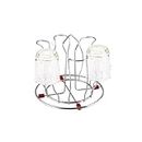 Suzec Stainless Steel Glass Holder Glass Hanging Organizer for Kitchen Bars Pubs