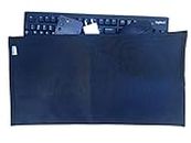 Dorca® Keyboard Dust Productive Bag Case Sleeve Pouch for Universal Keyboard, Logitech/Razer/Das/Havit/Apple Magic Keyboard Protector, Wireless/Wire Computer/Gaming PC Keyboard Dust Cover-Black
