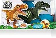 ROBO ALIVE - Attacking T-Rex Battery-Powered Robotic Toy (Green)