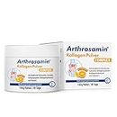Arthrosamin Kollagen Pulver - mit bioaktivem Glucosamin, Curcumin, Kollagenpeptiden und Vitamin C, für mehr Beweglichkeit - Orangengeschmack, 150 g