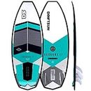 Driftsun Wakesurf Board - 4' 8" Length Custom Wakesurfer Style T2 Throwdown Wake surf, Quad Fin Set Included