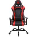 Deco Gear Ergonomic Foam Gaming Chair + Lumbar Support, Red