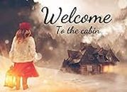 Welcome To The Cabin: Guest Book For Vacation Home, Cabin Guest Book For Visitors, House Warming Presents, Decoration Gifts For House