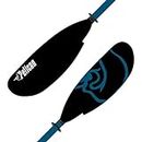 Pelican Vesta Kayak Paddle | Aluminum Shaft with Nylon Reinforced Blades | Lightweight, Adjustable| Perfect for Kayaking , 90.5 inch (230cm) - Premium Quality Material - Black & Blue - PS1969-00