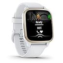 Garmin Venu Sq 2 Music renewed - GPS-Fitness-Smartwatch mit 1,4" AMOLED Display, integriertem Musikplayer, Schlafanalyse und über 25 Sport-Apps, bis zu 11 Tage Akkulaufzeit (Generalüberholt)