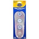 Dr. Schollâ€™s Tri-Comfort Insoles. Comfort for Heel, Arch and Ball of Foot, with Targeted Cushioning and Arch Support (for Women's 6-10, also available for Men's 8-12)
