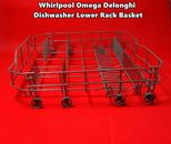 Whirlpool Delonghi Omega Dishwasher Spare Parts Lower Rack Basket (Grey) (MW17)