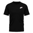 Campus Lab Southern New Hampshire University Adult Men's Sport Active T-Shirt Left Chest Logo,Black, XX-Large