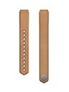 Fitbit FB158LBCMS ALTA Leather Accessory Band - Camel/Small