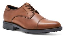 Shoes For Crews SENATOR Herren Business-Schuhe Braun Rutschhemmend
