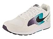 Nike Men's Air Skylon II Running Shoe, White/Blue Lagoon/Grand Purple/Black, 4