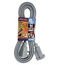 POWTECH Heavy duty 6 FT Air Conditioner and Major Appliance Extension Cord UL Listed 14 Gauge, 125V, 15 Amps, 1875 Watts GROUNDED 3-PRONGED CORD