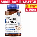 Vitamin K2 MK7 200mcg 365 Tablet Vegan NUTRAVITA FULL YEAR SUPPLY FREE POST !