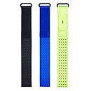 Chofit Bands Compatible with Fitbit Inspire/Inspire HR/Charge 2/Charge 3/Alta/Alta HR/Flex/Fitbit one Fitness Tracker, 3-Pack Ankle Arm Wristband Straps Extender Bands (Armband 18.1")