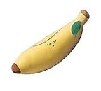 VICKYPOP Cartoon Banana Plush Toy Cute Stuffed Fruit Pillow - Home Decor or Kids Gift (Banana)