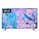 Samsung Crystal UHD CU7179 75 Zoll Fernseher (GU75CU7179UXZG, Deutsches Modell), PurColor, Crystal Prozessor 4K, Motion Xcelerator, Smart TV [2023], Schwarz