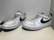 Nike Niños Court Borough Low 2 BQ5451-104 Blanco Informal Zapatos Tenis Talla 2Y