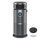 Shark 3 in 1 Air Purifiers for Home, Bedroom, or Office with HEPA Filter, Small Space Heater and Fan Combo, Covers up to 500 Sq Ft, Clean Sense Technology, HC452, Heat or Cool, and Purify Together
