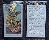 St Michael the Archangel ~ Prayer Card and Medal