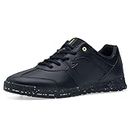 Shoes for Crews Liberty ECO, Women's Shoes with Sustainable Non-Slip Outsole, Water Repellent and Featherweight Women's Shoes, Black