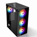 Provonto (Joue Fortnite à 100+ IPS) Lite PC Gamer [Intel Xeon E5-2650 v4, AMD Radeon RX 590, RAM 16 Go, SSD 512 Go, WiFi] Desktop Gaming Ordinateur de Bureau