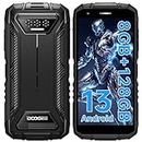 DOOGEE S41 Plus Telephone Portable Incassable 2024-8Go + 128Go, Android 13 Smartphone Incassable, 6300mAh Batterie, 5.5" HD+ Ecran, 13MP Caméra, IP68 Smartphone Débloqué Dual SIM 4G/NFC/OTG/GPS