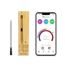 New +50m Long Range Smart Wireless Meat Thermometer for the Oven Grill Kitchen BBQ Smoker Rotisserie with Bluetooth and WiFi Digital Connectivity