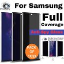 For Samsung S24 Ultra S23 Plus S22 Privacy Tempered Glass Screen Protector Film