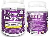 Naka Platinum Beauty Collagen+, Featuring 10,000mg of Peptan, Extra Strength Bioactive Marine Collagen Peptides, 1 0,000mcg Biotin & 84mg Silicon (300+125g FREE)