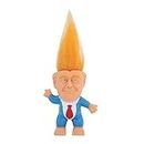 Donald Trump Toys Cute Rubber Troll Doll Toy Trump 2024 Take America Back, Troll Dolls Great Gifts for Trump Fans（Red Tie）