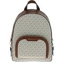 Michael Kors Jaycee Medium Logo Backpack, vaniglia, NS