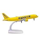 Bswath Model Airplane 1:300 Spirit 320 Model Plane Metal Alloy Model for Gift and Decoration